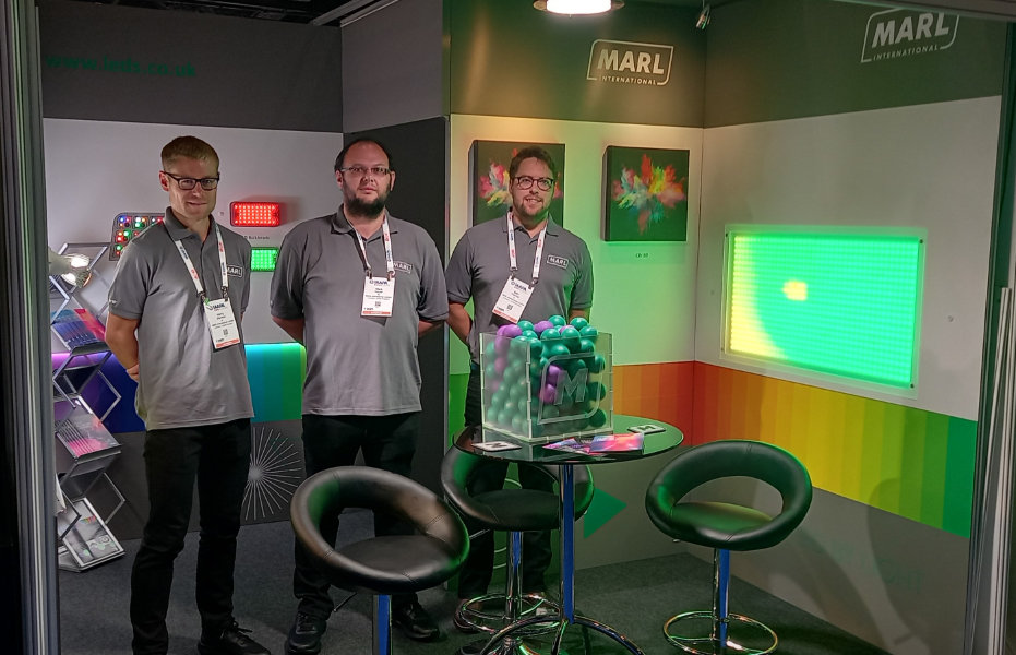 Mark with Sam Fletcher, Sales Account Manager and Harry Stainton, Assembly Operative